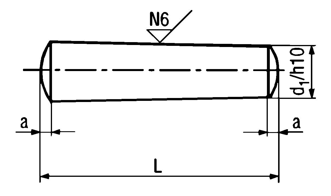 DIN 1B-h10 Taper Pin - Fuller Fasteners : Fuller Fasteners