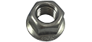DIN 6923 Hex Flange Nut A2 Stainless