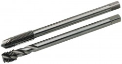 DIN374 Machine Tap - product photo - Spiral and Straight Flute